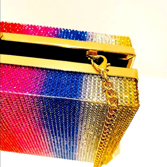 Brand new JILL & ALLY Rhinestone Embellished Convertible Clutch - Picture 6 of 7